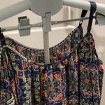 Bailey blue Floral Off-Shoulder beach coverup paisley boho Photo 3