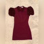 Likely NWOT  WILLIAMS collar mini DRESS in Fig purple Size 2 Photo 1