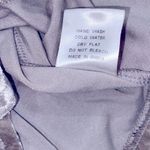 Rehab  tan crushed velvet romper size large Photo 6