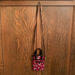 Disney D Tech Beauty and the Beast Minnie Mouse rose print crossbody purse Photo 3