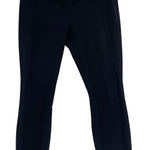 J.Crew Black Minnie Side Zip Slim Fit Trouser Dress Pants Womens 6 Preppy Ankle Photo 0