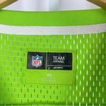 NFL Seattle Seahawks  XS Women's Jersey Football Sports Mesh Lime Green Neon Photo 3