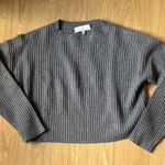 NakedCashmere gray Ribbed Crew Neck Sweater Photo 0