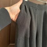 Free People  | FP BEACH Black Freya Knit Joggers \ Barrel Leg Pants Size Medium Photo 3