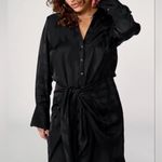 Ba&sh black shirt dress Photo 5