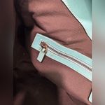 Gucci Turquoise gg canvas nailhead Bardot vintage Leather Handbag Photo 14