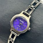 Mudd  Metallic Gray Stainless Steel Women’s Watch Working New Battery Photo 2