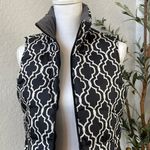 Lands' End Lands’ End Women’s Classic Full Zip Geometric Print Puffer Vest Size XS Photo 3
