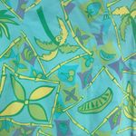 Lilly Pulitzer Strapless White Label Macadamia Nut House Fruit Pineapple Dress Photo 2