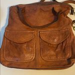 Fossil  Brown Leather shoulder crossbody bag purse Photo 8