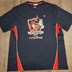 Champion  Disney Parks Genuine RUN DISNEY IN TRAINING Marathon Tshirt XL Navy Photo 0
