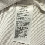 J.Crew High Neck Rib Tank Women's Smalll White Sleeveless Cotton Blend NWT READ Photo 3