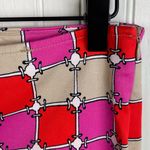 Trina Turk Lahaina Dot Print Pants Women's Size 2 Pink Orange Square Cropped Photo 3