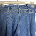 Abercrombie & Fitch Women's 28 Paper Bag Mom Jean Ultra High Rise Fray Hem Denim Photo 4