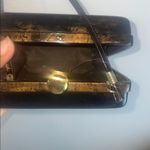 Vintage Tortoise Brown Black Mini Crossbody Handbag Photo 2