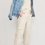 Old Navy High Waisted Barrel Leg Cargo Ankle Joggers S Photo 0