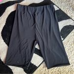 Pretty Little Thing  Black and Red Active Bike Shorts 2 pair Size 4 Small Photo 1