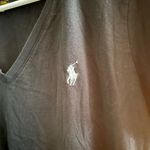 Ralph Lauren Polo  women’s vneck tshirt in black size xl Photo 3