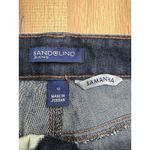 Bandolino Samantha Jeans Women's Size 12 Dark Wash Straight Leg Stretch Denim Photo 2
