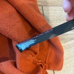 NWT Daily Practice Orange Puff Sleeve Polka Dot V Photo 4