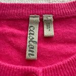 Caslon PL Fuchsia Cardigan with Floral Embellishment Photo 3
