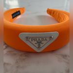 Orange Foam Bubble Headband Designer Women’s One Size NWOT Photo 4