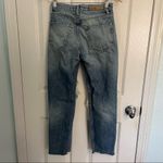 GRLFRND  26” The Helena Straight Leg Distressed "It’s Cold Outside" Blue Jeans Photo 6