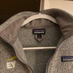 Patagonia EY Branded Heather Gray Quarter-Zip Pullover Photo 3