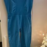 NWOT Free People Movement Good Karma Onesie In Blue River M/L Size undefined Photo 2