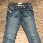 ZARA  blue skinny destroyed jeans Photo 0