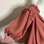 Boutique libian • terracotta rust off shoulder top Size 3X Photo 90