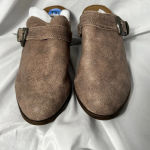Minnetonka Billie Mules Leather Western Brown Size 7 1/2 NWOB Photo 1