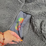 Torrid  Sherpa Active Jacket Skull Grey Photo 8