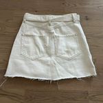 Denim Skirt White Photo 1