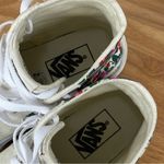 Vans ‎ Sk8 Hi Tapered Floral Sneakers White Suede Canvas Multi 3.5 Men 5 Women Photo 9