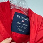 U.S. Polo Women’s Windbreaker Jacket color block size M Red Size M Photo 2