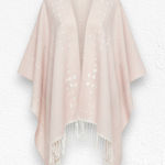 Gentle Fawn Hermosa Pink Fringe Kimono Sweater The Hermosa Cover Up Size Small Photo 0