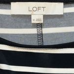Loft  Striped Knotted Open Skirt Tank Top Dress Photo 4