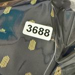 AQUA  Halter Jumpsuit Black Gold Polka‎ Dot Bloomingdales Exclusive XS Photo 11