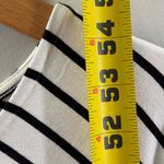 Chico's Chico’s black white Striped Asymmetrical SS maxi dress in size 3, 16/18 Spot Photo 6