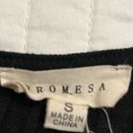 Prómesa Promesa black ribbed top Photo 2