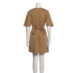 3.1 Phillip Lim Dress 2 Khaki Cotton Twill Short Sleeve Minimalist Neutral Trip Photo 10
