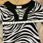 Sweet Storm  Women’s Zebra Gray and White Striped Dress Size Small Photo 4