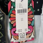 Anthropologie Farm Rio Canvas Jumpsuit Coveralls Zip Up Tropical Green XS NWT Photo 12