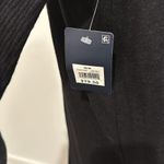 Lucky Brand NWT  Soft Knit Black Dress Sz M Photo 3