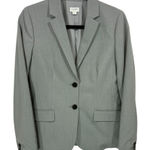 J.Crew  Blazer Womens Size 4 Gray Classic Two Button Business Career‎ Jacket Photo 0