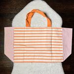 Loft NWT Large “Weekend Vibes” Striped Tote Bag Photo 6