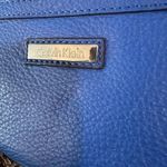Calvin Klein  Blue Wristlet Bag Small Purse Handbag Mini Pouch Photo 1