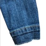 joe's jeans Ashley Fit Jean Jacket XS (4) In Shannon Raw Edge Trucker Denim Photo 6