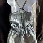 Topshop Stonewashed Denim Tank Shorts Romper size 4 Photo 1